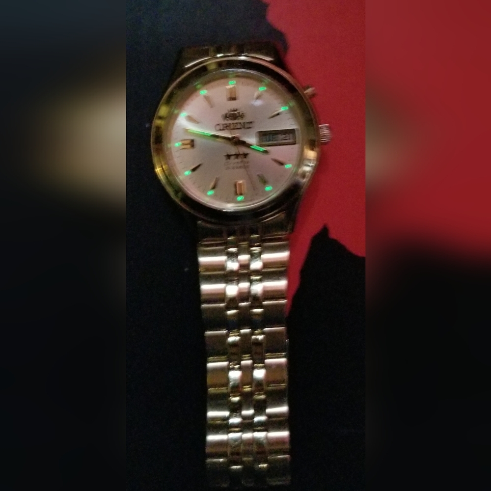 Vintage Orient Automatic 21 Jewels Day/date - Picture 7 of 9